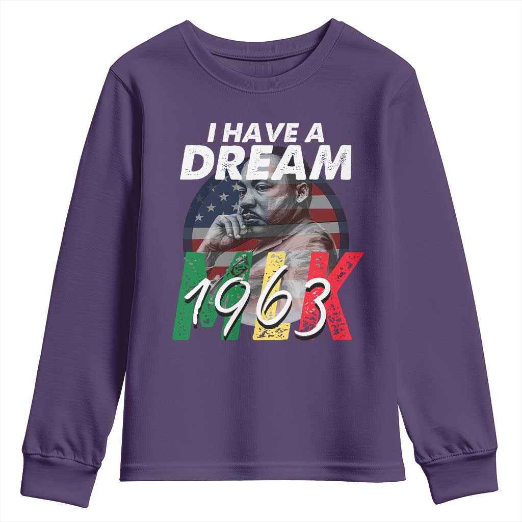 I Have A Dream Martin Luther King Jr MLK 1963 Youth Sweatshirt Black History Month