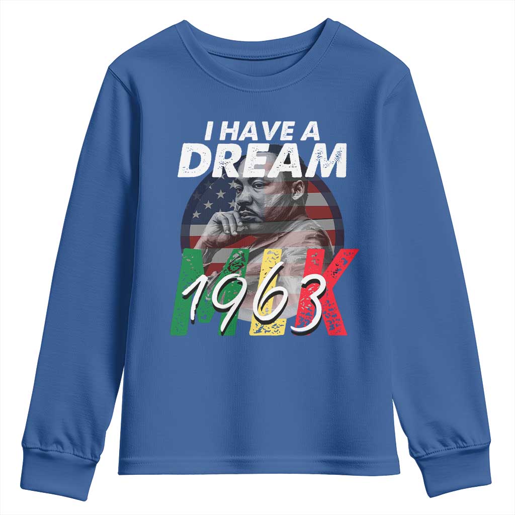 I Have A Dream Martin Luther King Jr MLK 1963 Youth Sweatshirt Black History Month