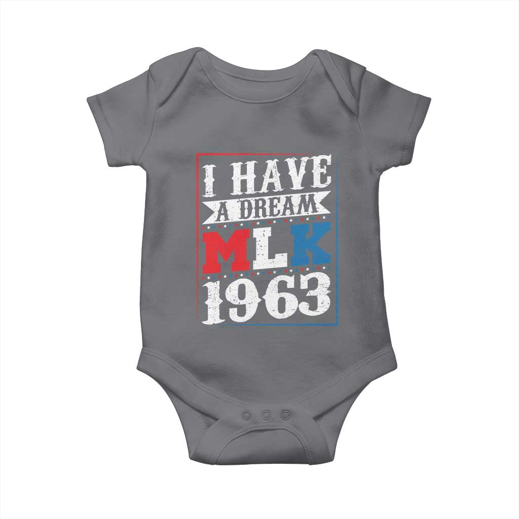 I Have A Dream Dr. Martin Luther King Jr Baby Onesie MLK Day 1963