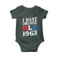 I Have A Dream Dr. Martin Luther King Jr Baby Onesie MLK Day 1963