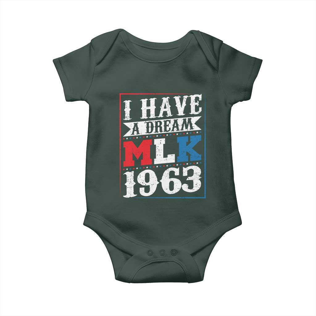 I Have A Dream Dr. Martin Luther King Jr Baby Onesie MLK Day 1963