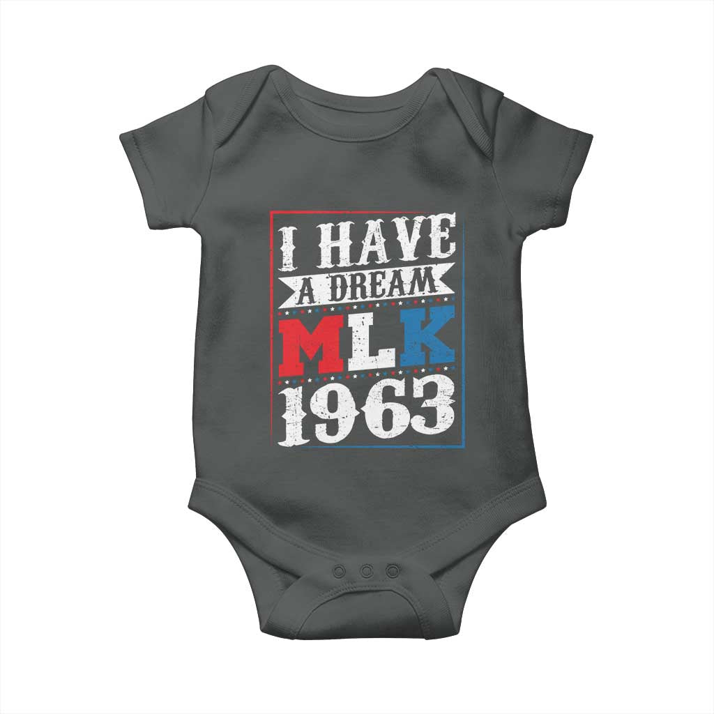 I Have A Dream Dr. Martin Luther King Jr Baby Onesie MLK Day 1963