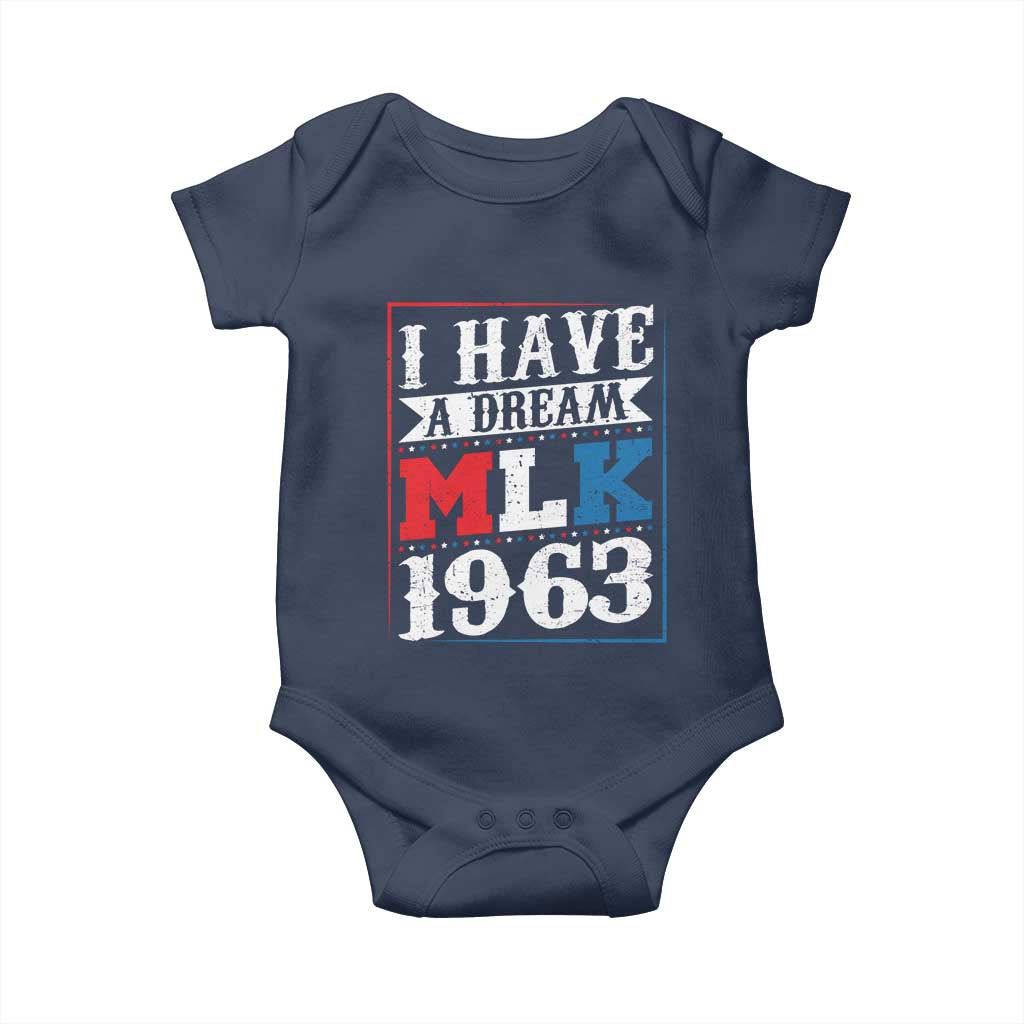 I Have A Dream Dr. Martin Luther King Jr Baby Onesie MLK Day 1963