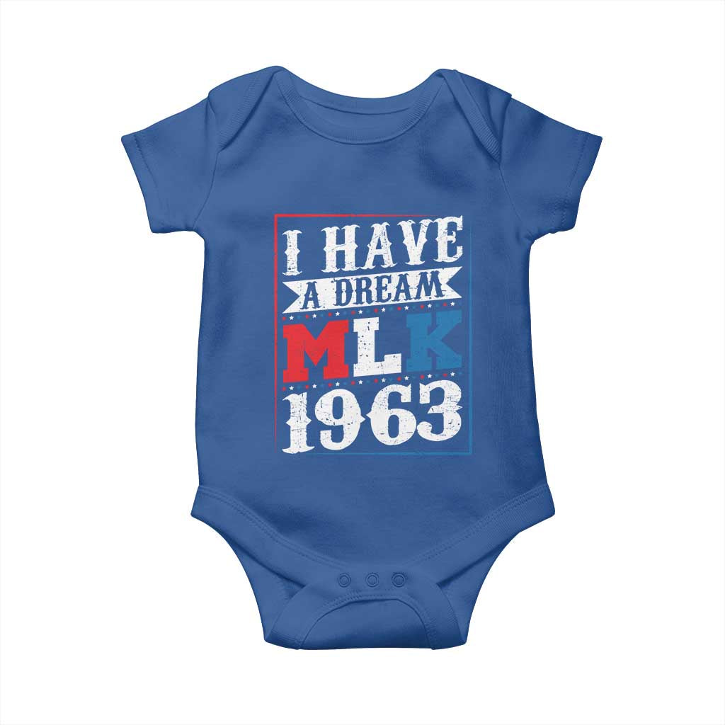 I Have A Dream Dr. Martin Luther King Jr Baby Onesie MLK Day 1963
