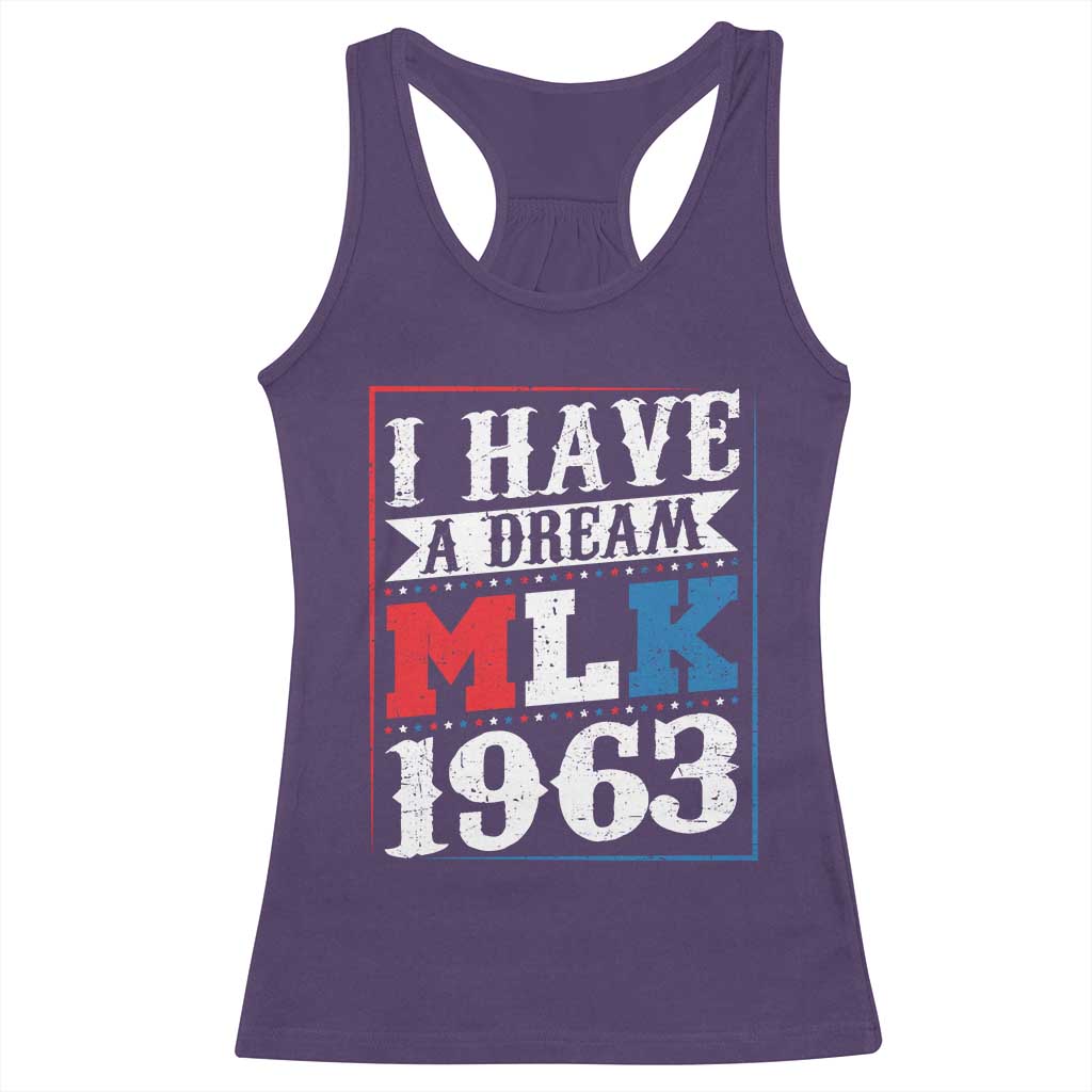 I Have A Dream Dr. Martin Luther King Jr Racerback Tank Top MLK Day 1963