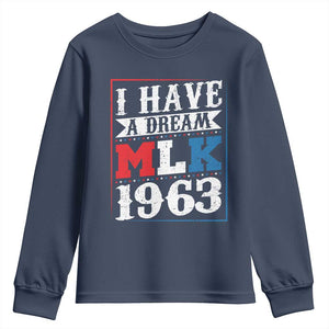 I Have A Dream Dr. Martin Luther King Jr Youth Sweatshirt MLK Day 1963