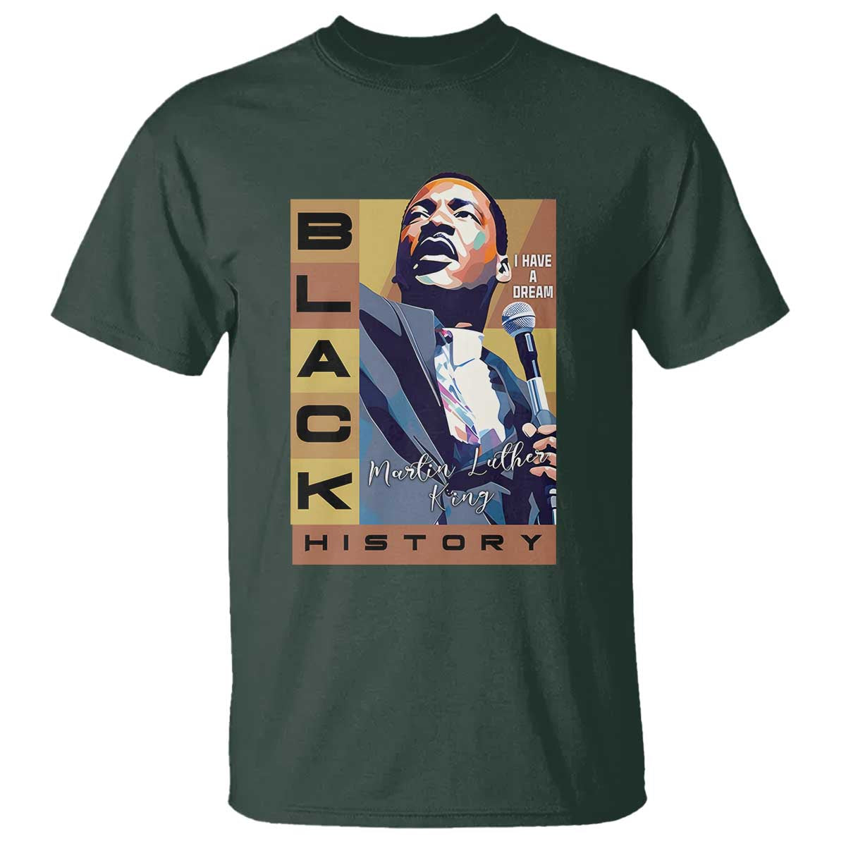 I Have A Dream Martin Luther King Jr MLK Quote T Shirt Black History Month