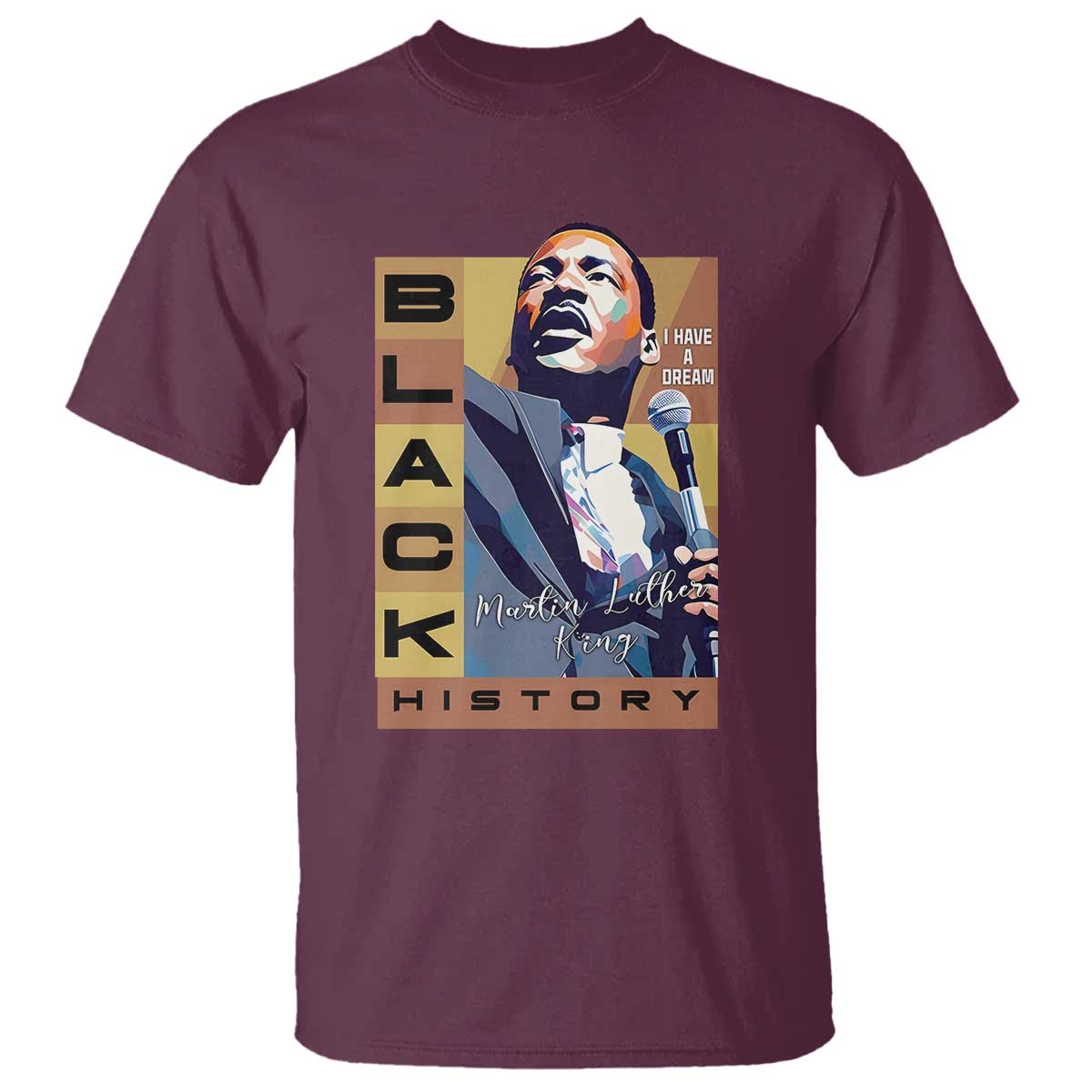 I Have A Dream Martin Luther King Jr MLK Quote T Shirt Black History Month