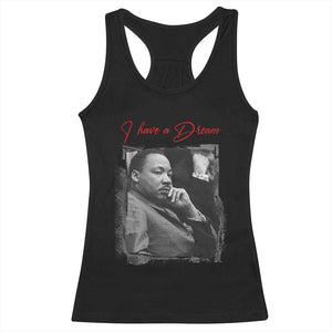 MLK I Have A Dream Racerback Tank Top Dr Martin Luther King Black History Month