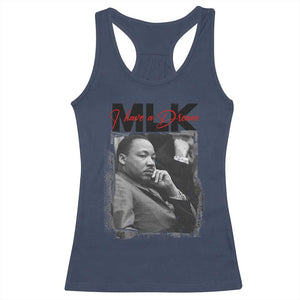 MLK I Have A Dream Racerback Tank Top Dr Martin Luther King Black History Month