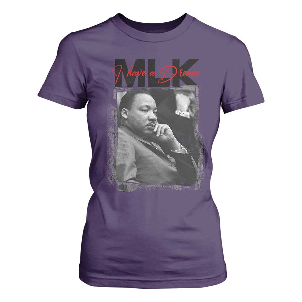 MLK I Have A Dream T Shirt For Women Dr Martin Luther King Black History Month