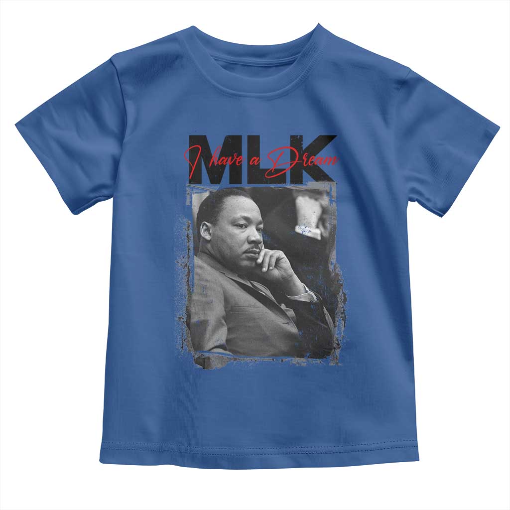 MLK I Have A Dream Toddler T Shirt Dr Martin Luther King Black History Month