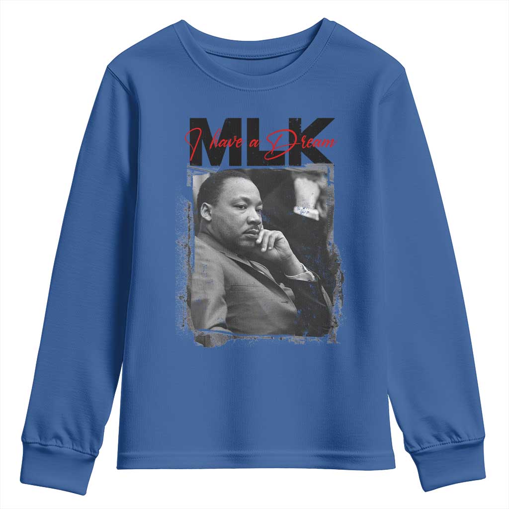 MLK I Have A Dream Youth Sweatshirt Dr Martin Luther King Black History Month