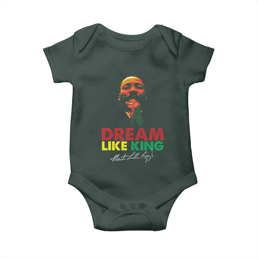 Dream Like King Martin Luther King Jr Baby Onesie MLK Black History Month
