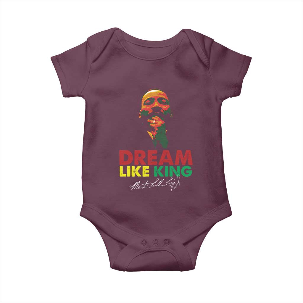 Dream Like King Martin Luther King Jr Baby Onesie MLK Black History Month