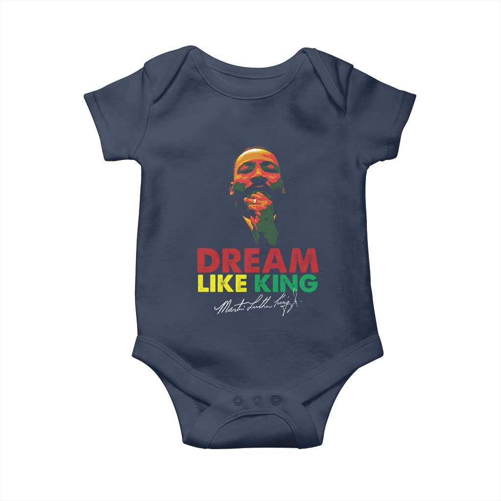 Dream Like King Martin Luther King Jr Baby Onesie MLK Black History Month