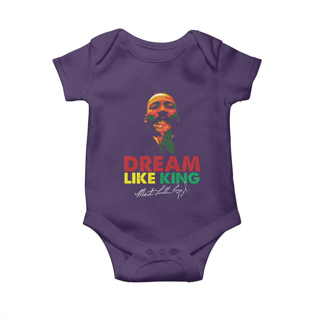 Dream Like King Martin Luther King Jr Baby Onesie MLK Black History Month