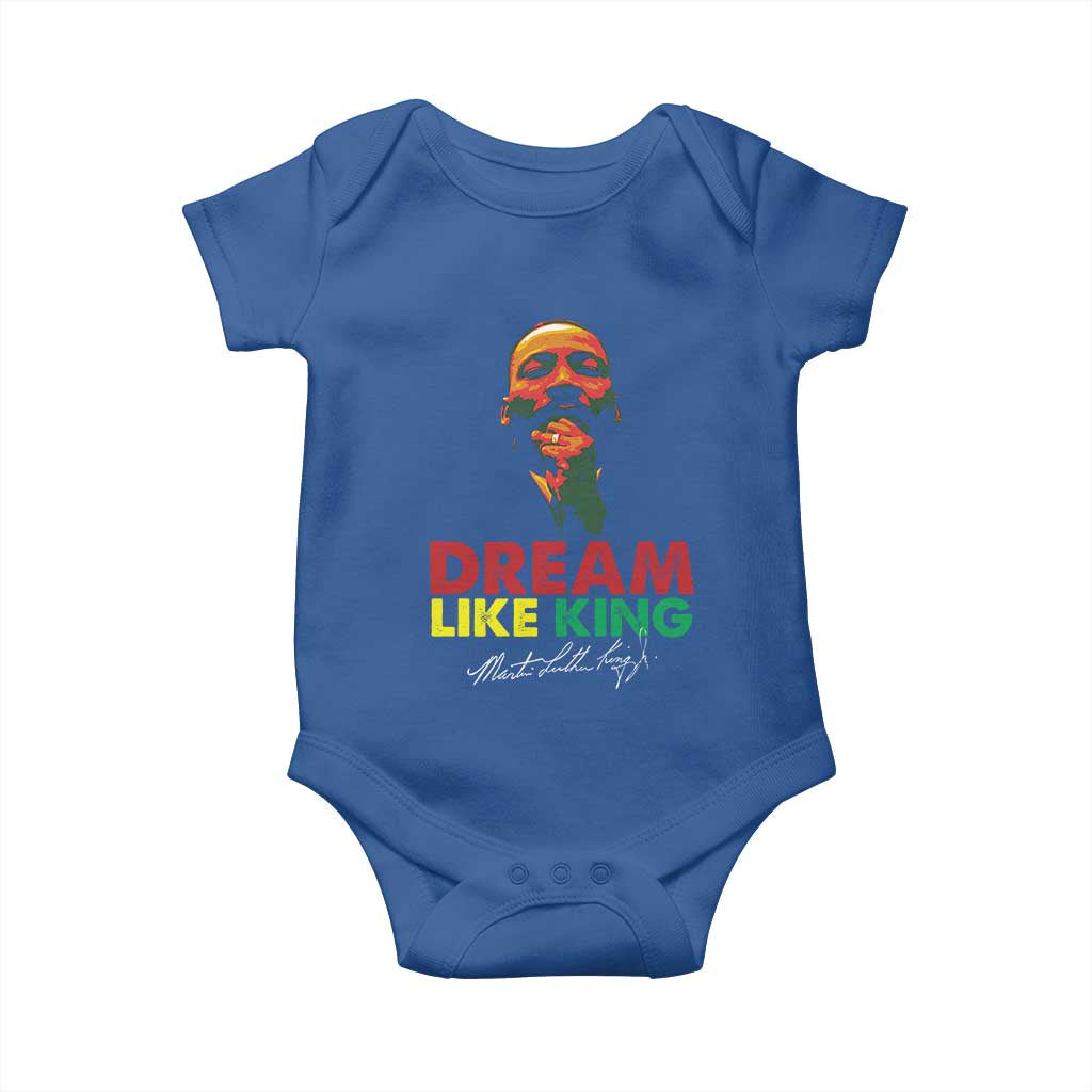 Dream Like King Martin Luther King Jr Baby Onesie MLK Black History Month