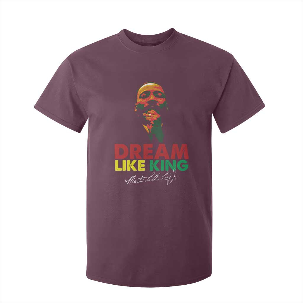Dream Like King Martin Luther King Jr T Shirt For Kid MLK Black History Month