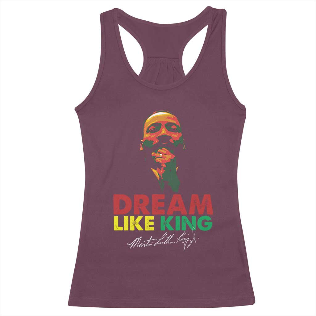 Dream Like King Martin Luther King Jr Racerback Tank Top MLK Black History Month