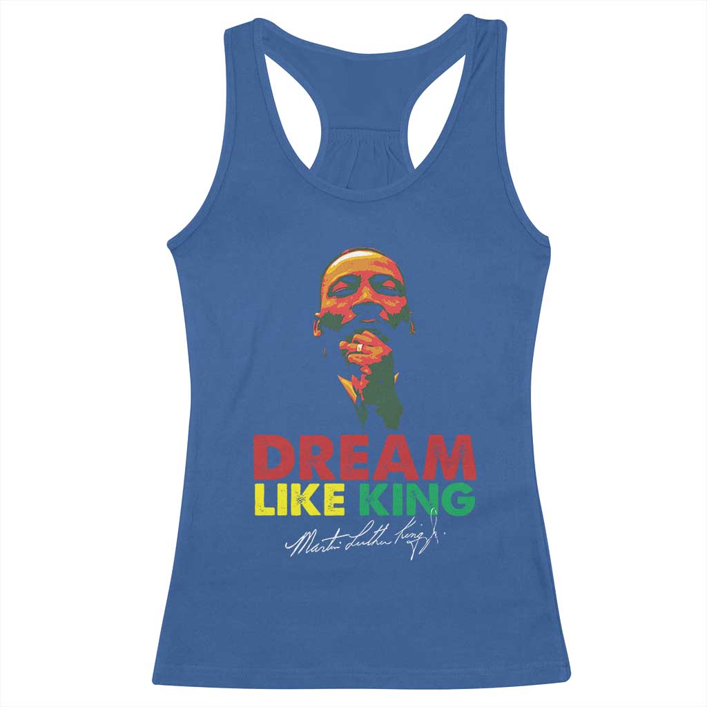 Dream Like King Martin Luther King Jr Racerback Tank Top MLK Black History Month