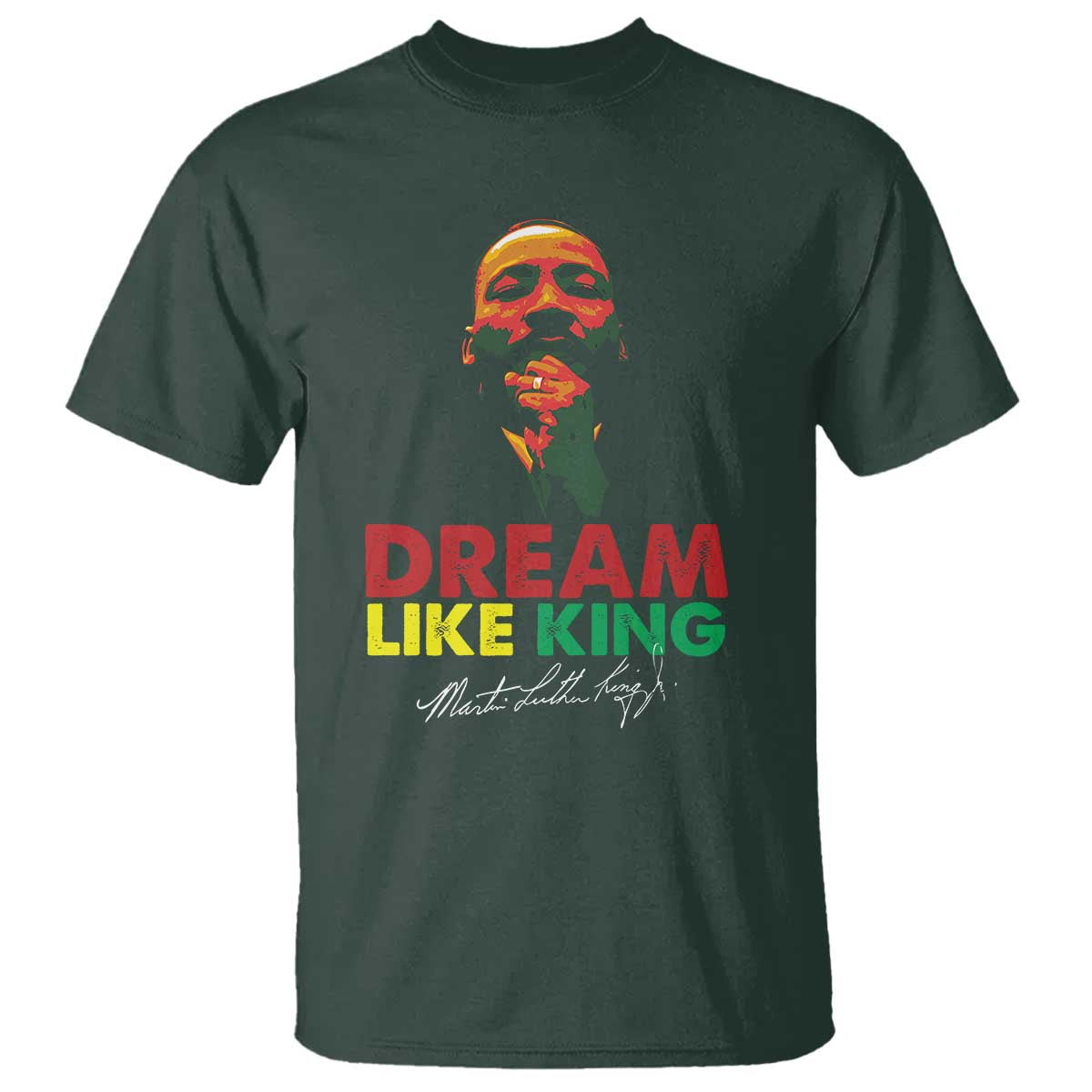 Dream Like King Martin Luther King Jr T Shirt MLK Black History Month