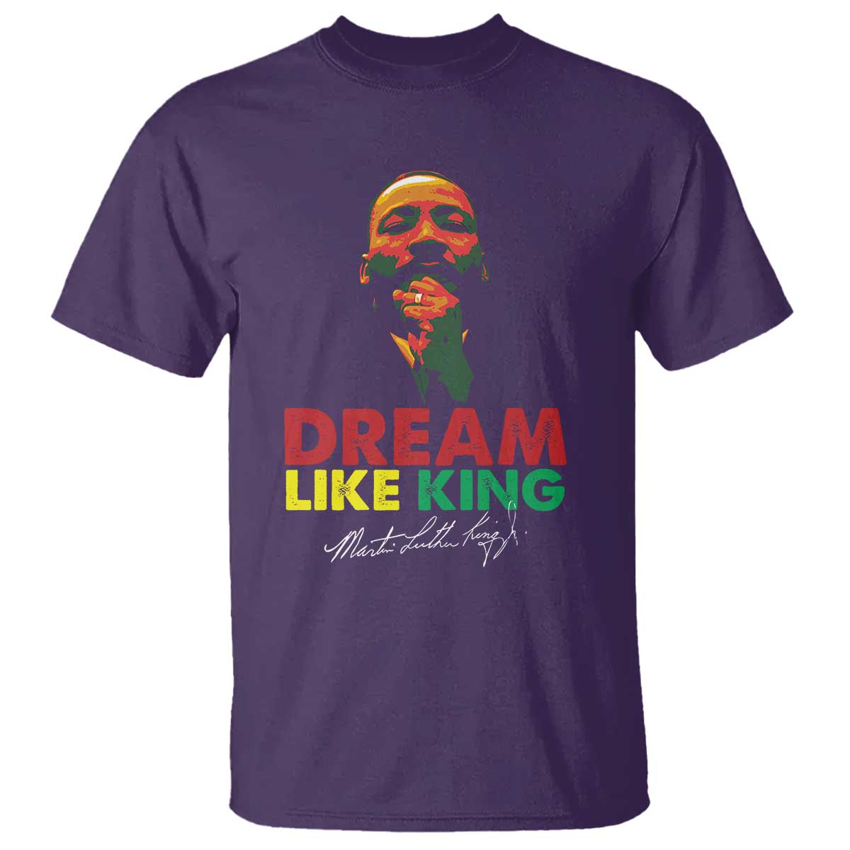 Dream Like King Martin Luther King Jr T Shirt MLK Black History Month