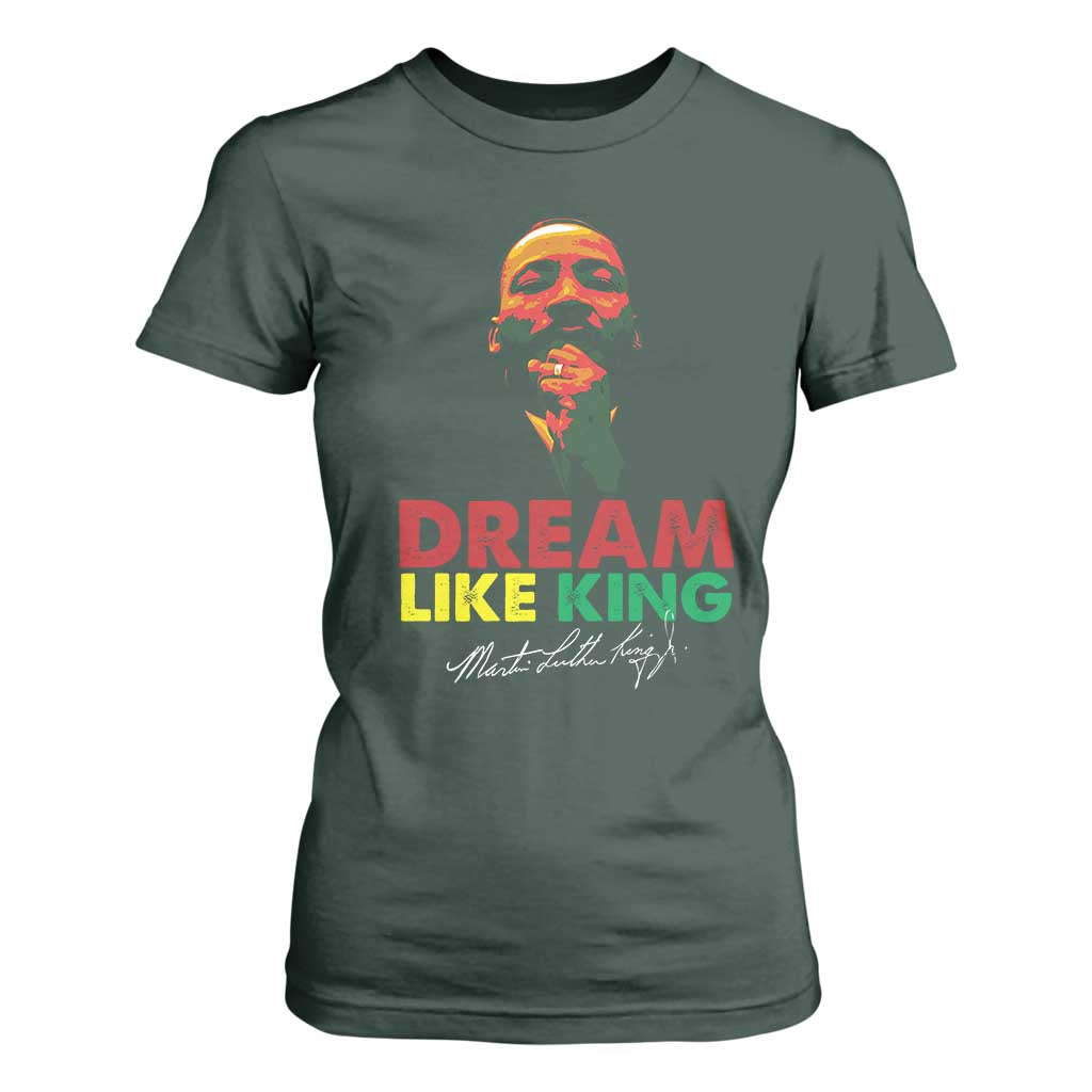 Dream Like King Martin Luther King Jr T Shirt For Women MLK Black History Month