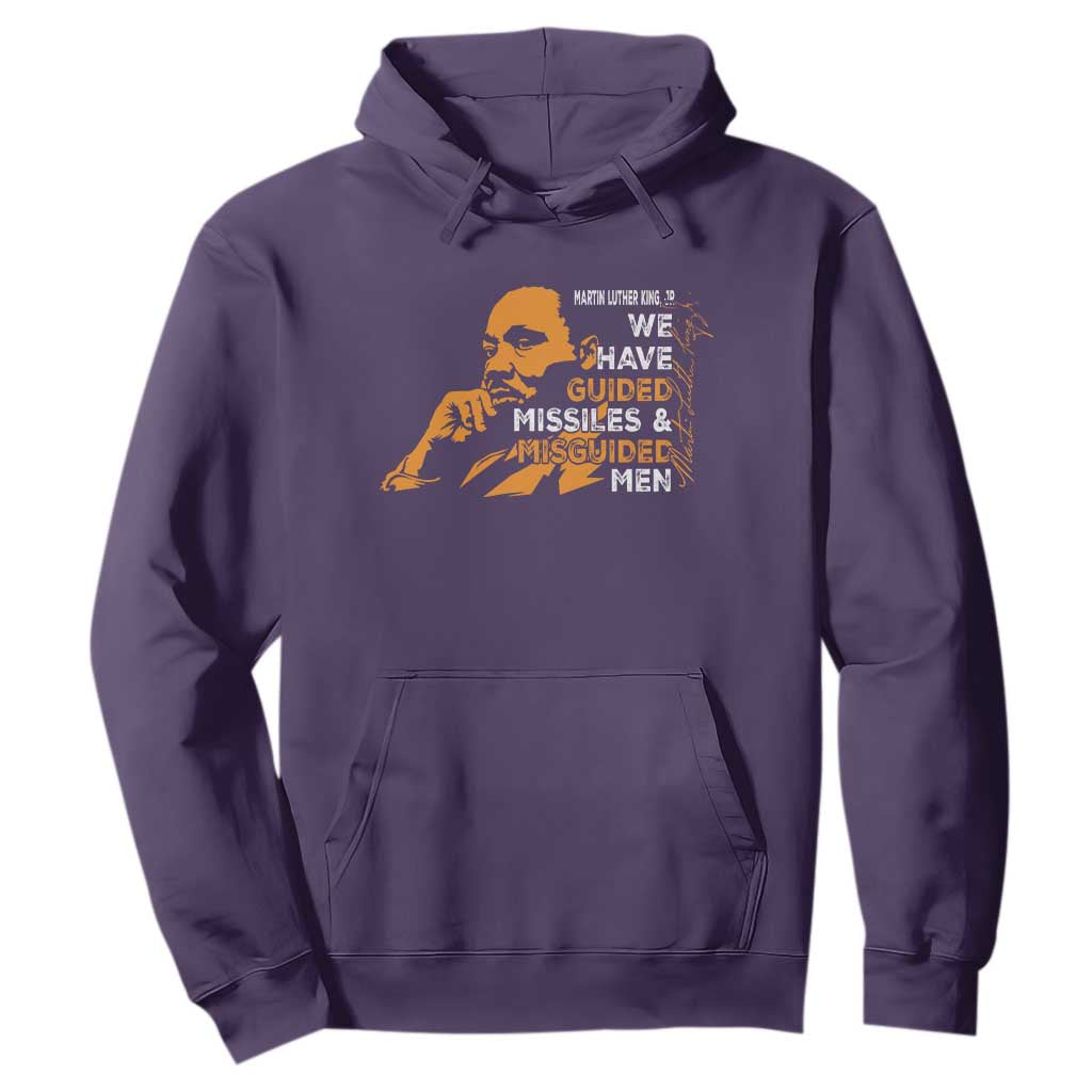 MLK We Have Guided Missiles And Misguided Men Hoodie Martin Luther King Jr Quote Black History Month