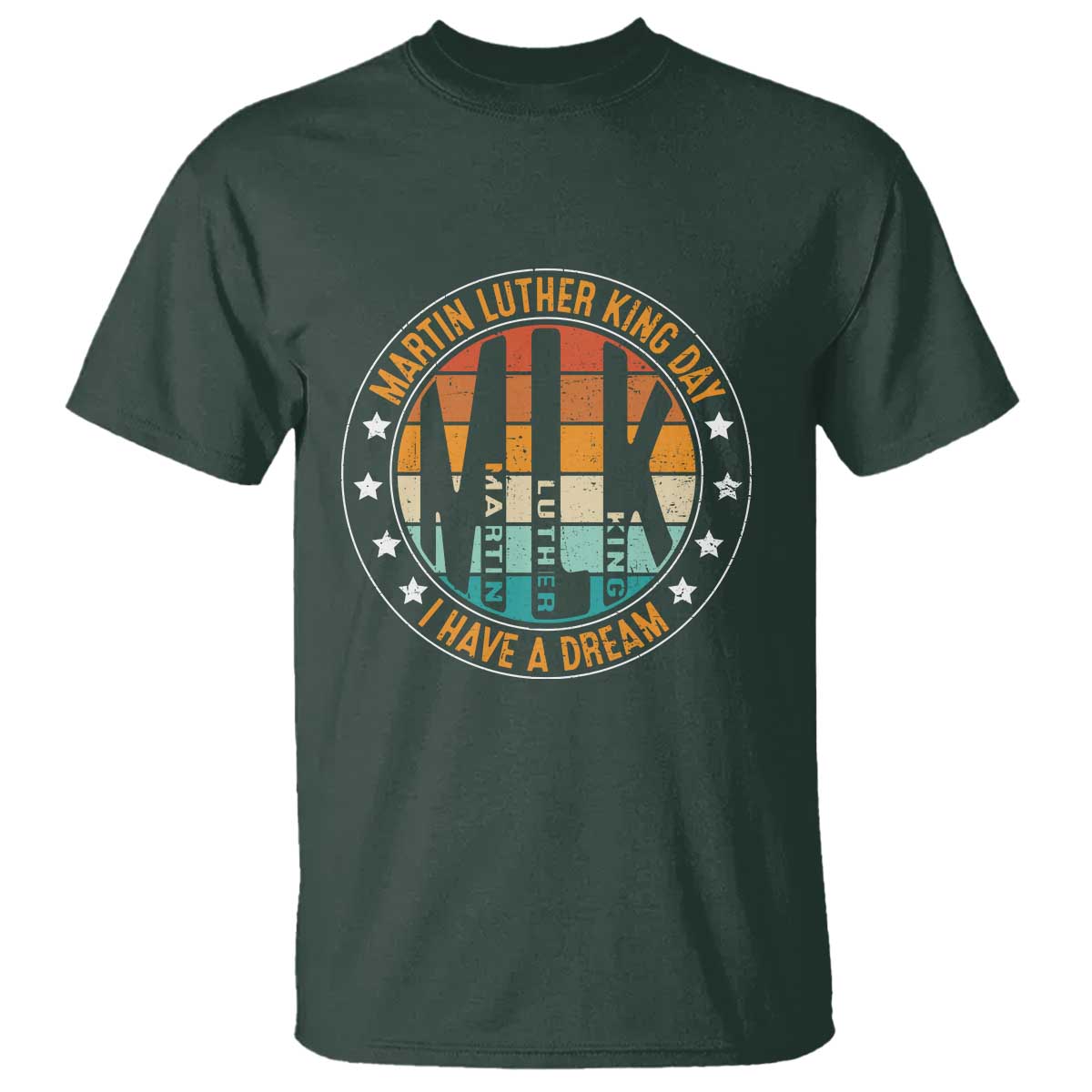 Martin Luther King Jr I Have A Dream T Shirt Retro MLK Day