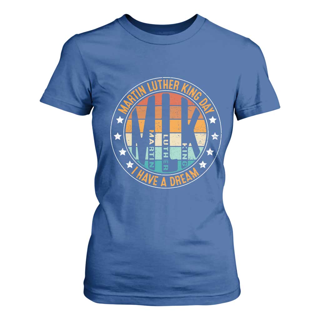 Martin Luther King Jr I Have A Dream T Shirt For Women Retro MLK Day