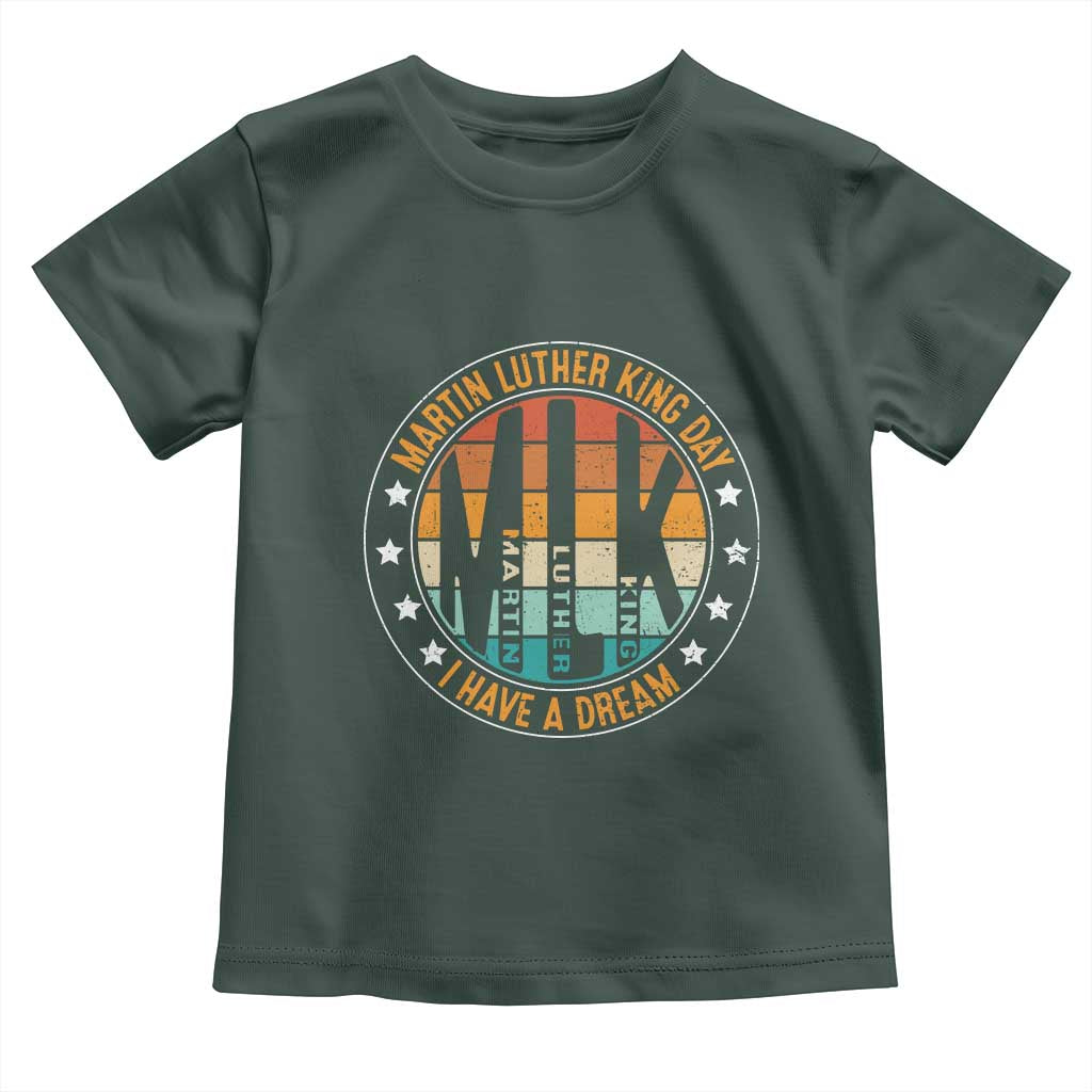 Martin Luther King Jr I Have A Dream Toddler T Shirt Retro MLK Day