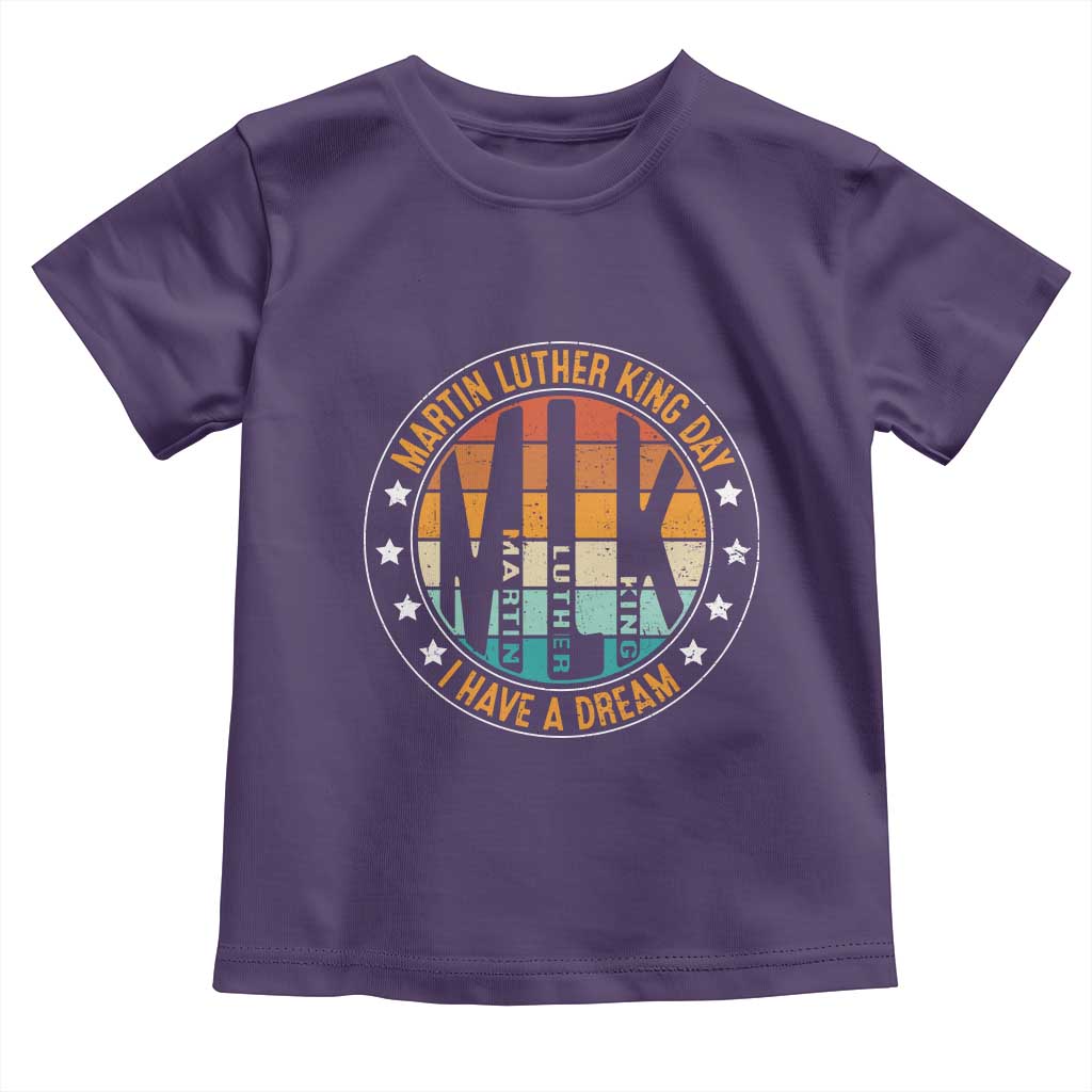 Martin Luther King Jr I Have A Dream Toddler T Shirt Retro MLK Day