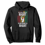 Martin Luther King Quote Hoodie The Time Is Always Right To Do What Is Right