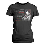 Darkness Cannot Drive Out Darkness Only Light Can Do That T Shirt For Women Martin Luther King