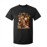 Afro Latina Power T Shirt For Kid Hispanic Heritage Month Flowers - African Pride