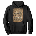 Black History Civil Rights Mugshots Hoodie Malcolm X MLK John Lewis Huey P Newton