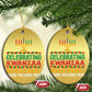 Celebrating Kwanzaa Never Forget Where You Come From Kinara Candle Xmas African American Christmas Ornament