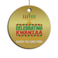 Celebrating Kwanzaa Never Forget Where You Come From Kinara Candle Xmas African American Christmas Ornament
