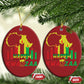 Happy Kwanzaa Christmas Ornament Black Holiday African American Xmas Heritage Kinara Candle
