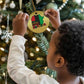 Keep Calm And Celebrate Kwanzaa Christmas Ornament African American Xmas Black Holiday