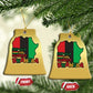 Keep Calm And Celebrate Kwanzaa Christmas Ornament African American Xmas Black Holiday