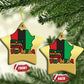 Keep Calm And Celebrate Kwanzaa Christmas Ornament African American Xmas Black Holiday