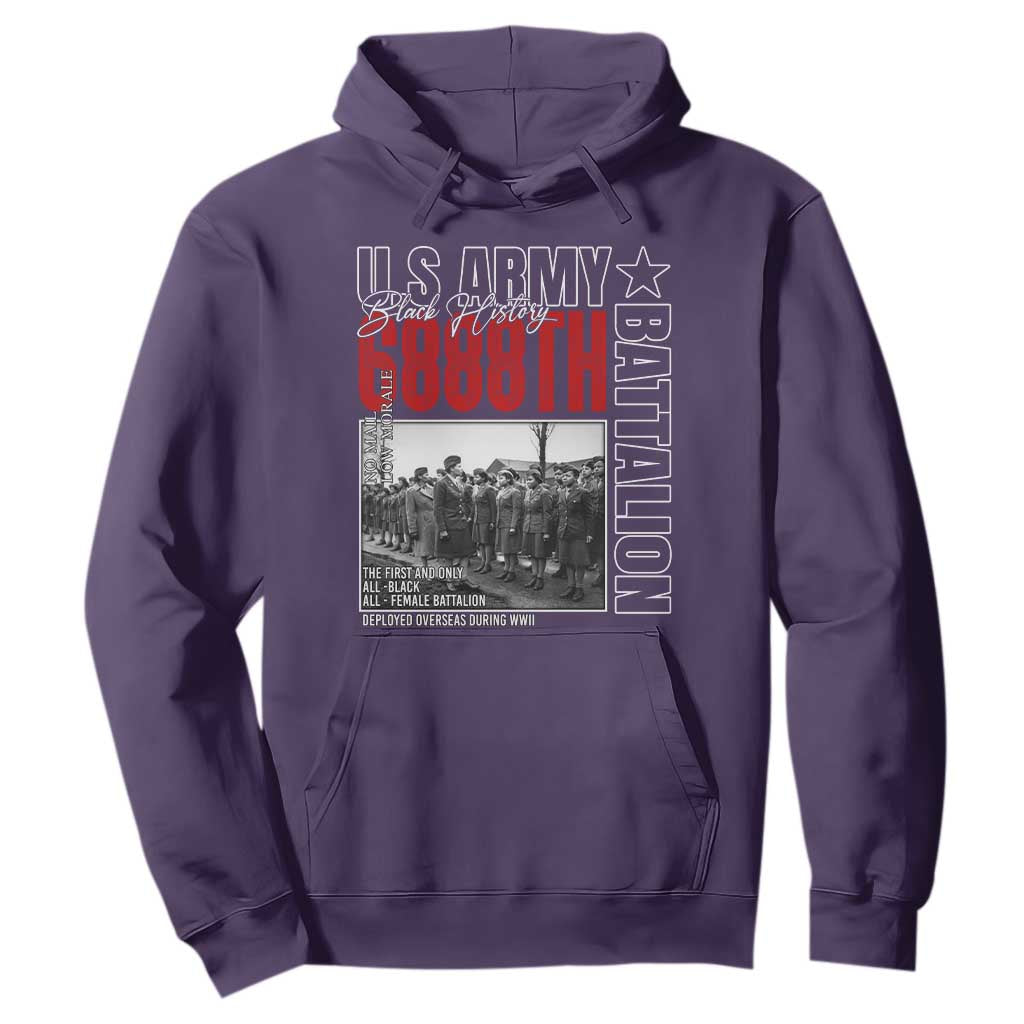 6888th Battalion Hoodie The First And Only All Black Female Battalion Black History