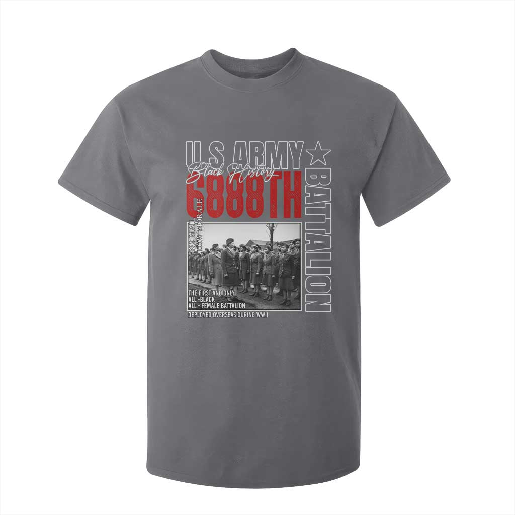 6888th Battalion T Shirt For Kid The First And Only All Black Female Battalion Black History