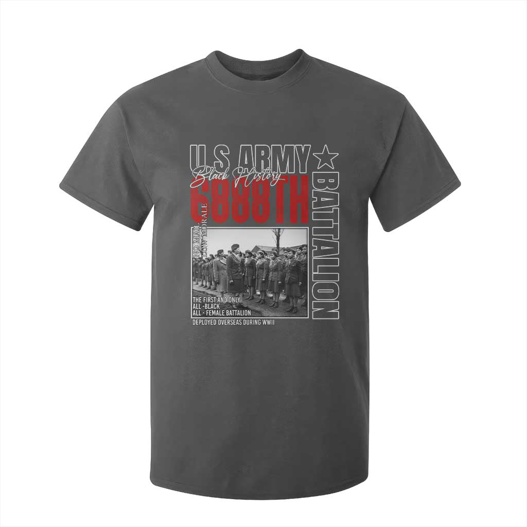 6888th Battalion T Shirt For Kid The First And Only All Black Female Battalion Black History