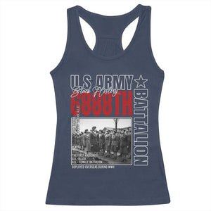 6888th Battalion Racerback Tank Top The First And Only All Black Female Battalion Black History