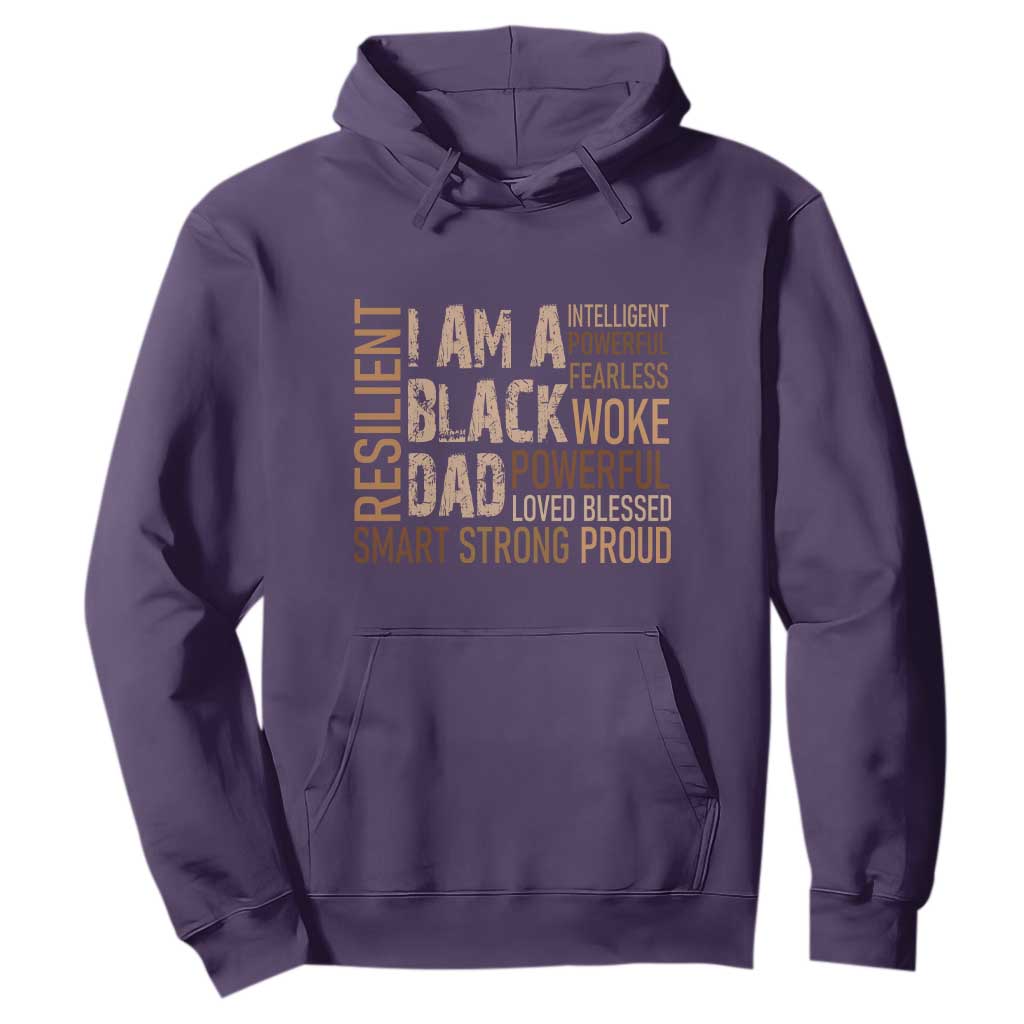 Funny I Am A Black Dad Hoodie Black History Month Fathers Day