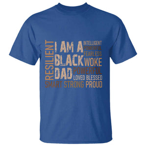 Funny I Am A Black Dad T Shirt Black History Month Fathers Day