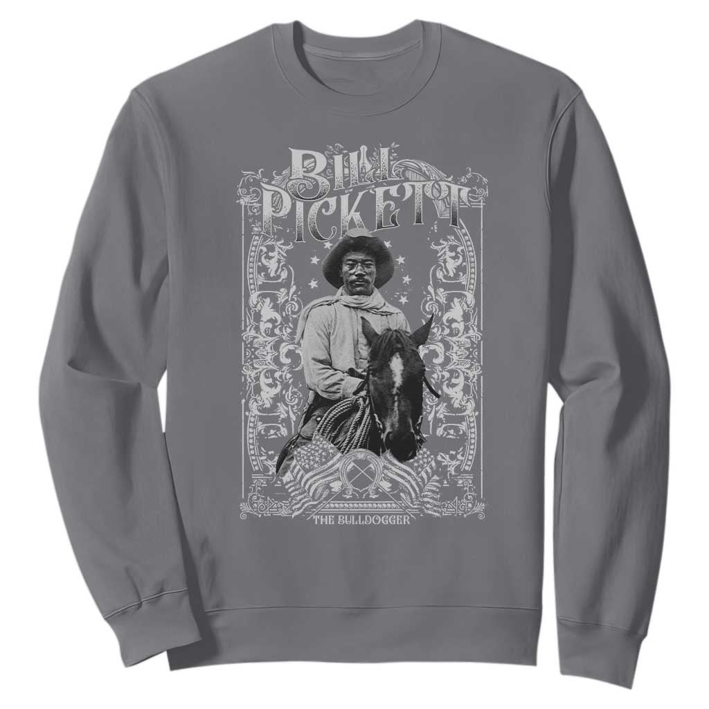 Black Cowboy Bill Pickett Sweatshirt African American Cowboy History